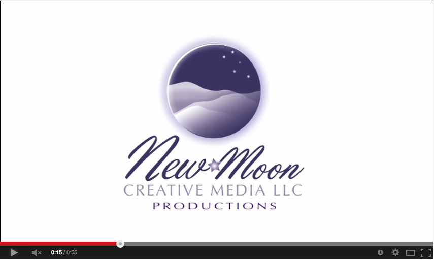 New Moon logo animation